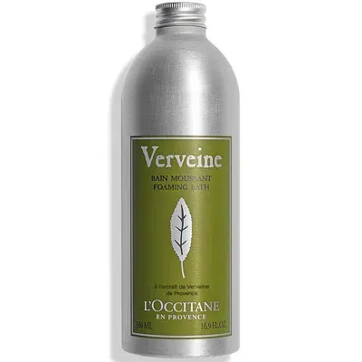 L'occitane Verbena Foaming Bath 500ml In White