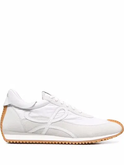 Loewe Anagram Low-top Sneakers In White