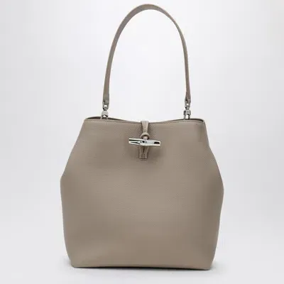 Longchamp Clay Coloured Shoulder Bag M Le Roseau