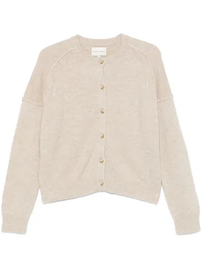 Loulou Studio Keti Cardigan In Beige