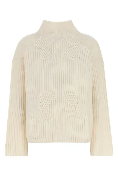 Loulou Turtleneck Sweater-s Nd  Female In Neutral