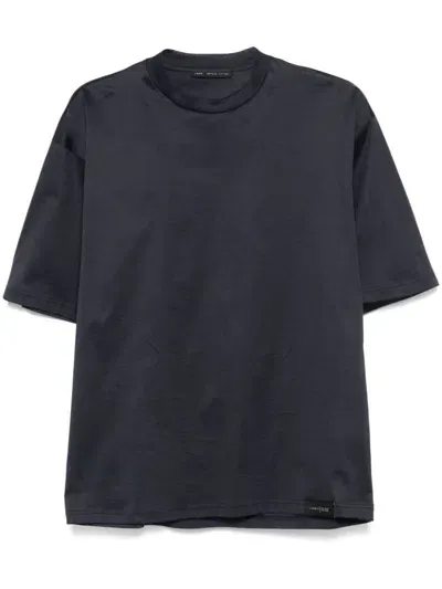 Low Brand Cotton Jersey T-shirt In Blue