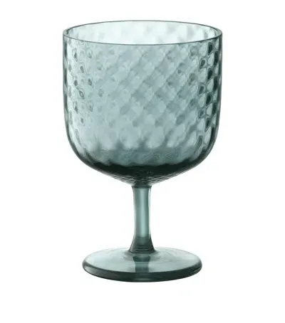 Lsa International Set Of 2 Dapple Wine Glasses In Blue