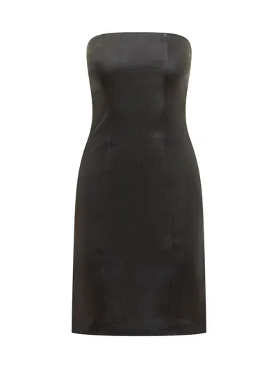 Ludovic De Saint Sernin Bustier Dress In Black