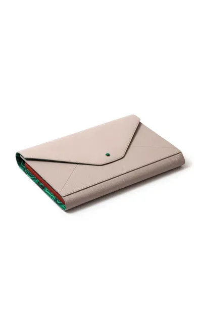 Madame Malachite Envelope Travel Backgammon In Multi