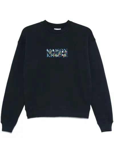 Maison Kitsuné Leaf Comfort Sweatshirt In Blue