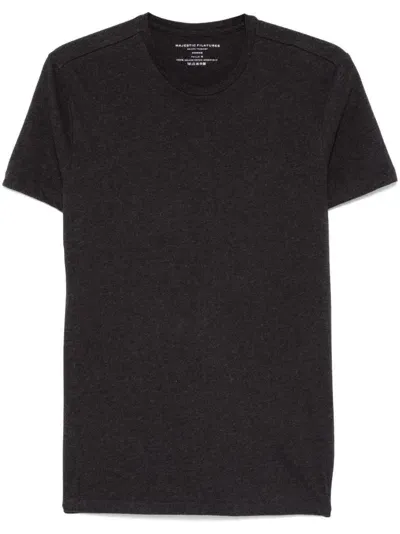 Majestic Julien T-shirt In Black