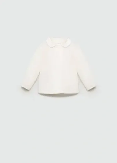 Mango Babies' Blouse Off White