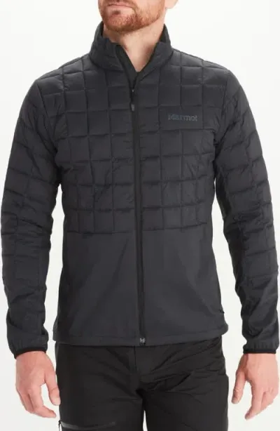 Marmot Echo Featherless Hybrid Jacket In Black