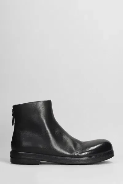 Marsèll Zucca Ankle Boots In Black