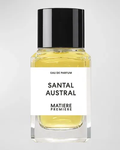 Matiere Premiere Santal Austral Eau De Parfum, 3.4 Oz. In Yellow