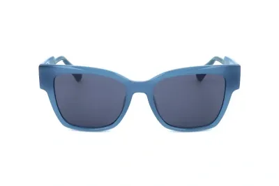 Max & Co Max&co. Square Frame Sunglasses In Blue