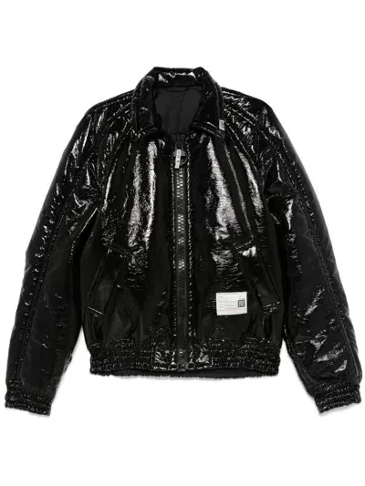 Miharayasuhiro Enamel Jacket In Black