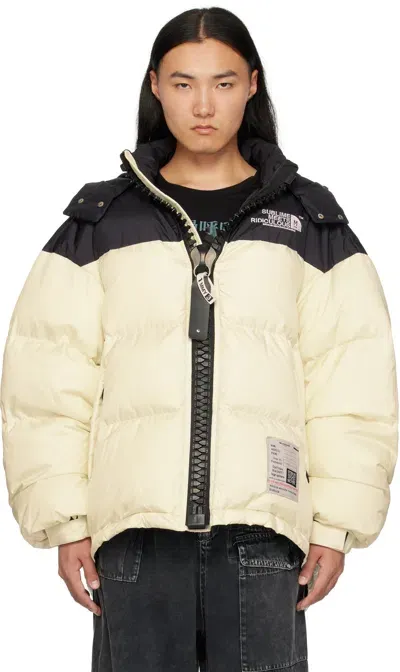 Miharayasuhiro White & Black Huge Down Jacket