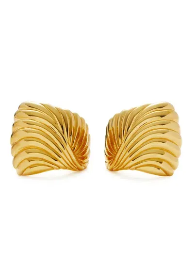 Missoma Ripple 18kt Gold-plated Stud Earrings