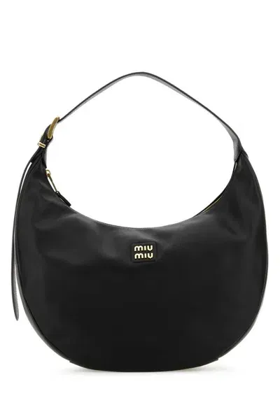 Miu Miu Shoulder Bags In Black