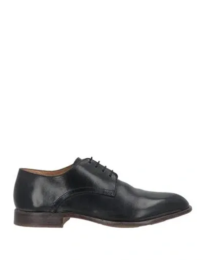 Moma Lace-up Leather Derby Shoes In Black