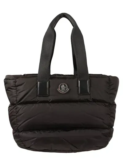 Moncler Caradoc Padded Tote Bag In Black