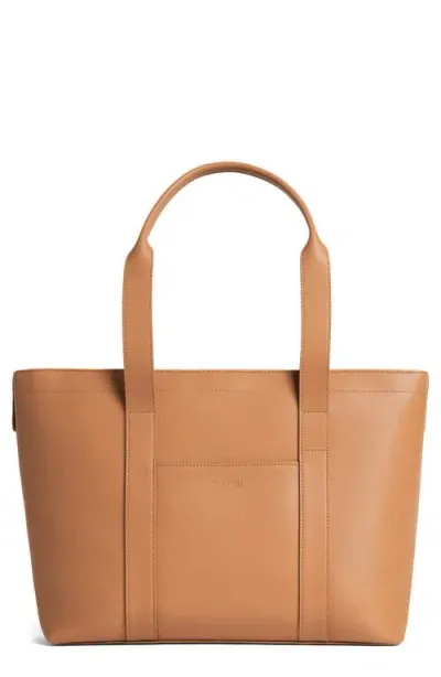 Monos Metro Tote In Saddle Tan