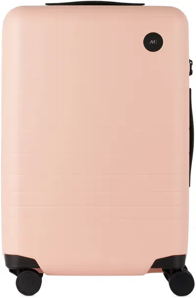 Monos Pink Carry-on Plus Suitcase In Z2-rq