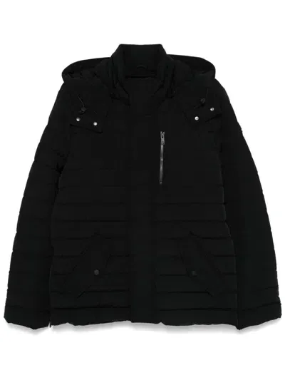 Moose Knuckles Greystone Down Jacket In Black