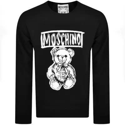 Moschino Teddy Bear Sweatshirt Black