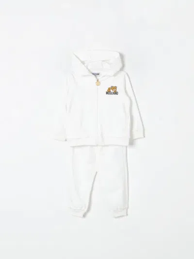 Moschino Babies' Tracksuits  Kids Color White In Weiss