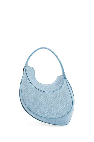 Mugler Top Handle Bags In Blue