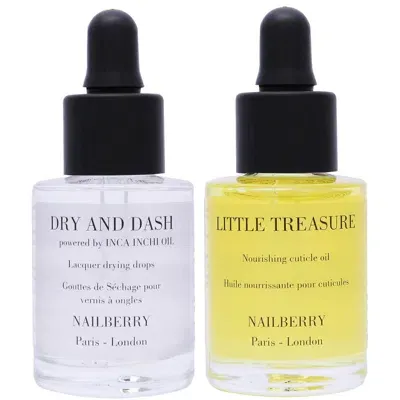 Nailberry Dreamy Drops Duo In White