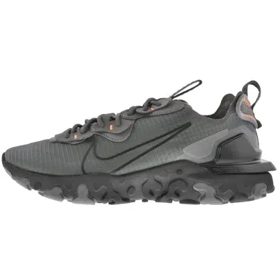 Nike React Vision Trainers Grey In Black