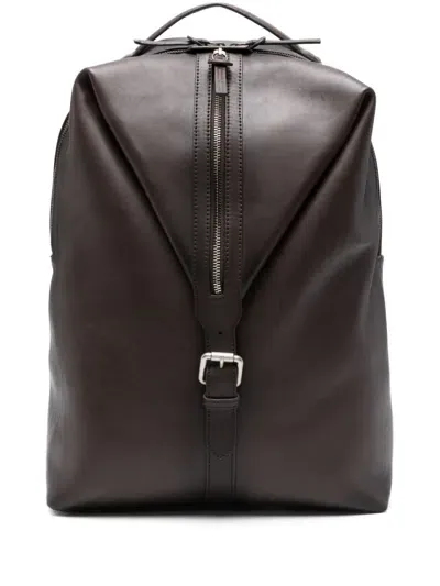 Officine Creative Jules 001 Backpack In Brown