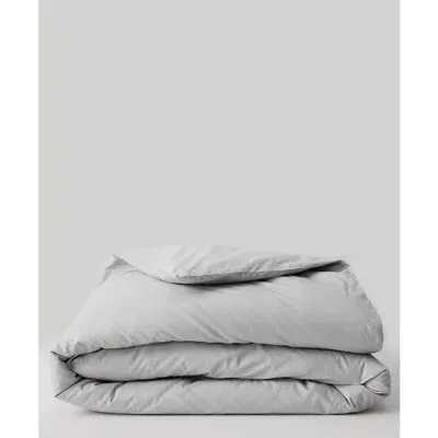 Pact Organic Cool-air Percale Duvet Cover In Lunar