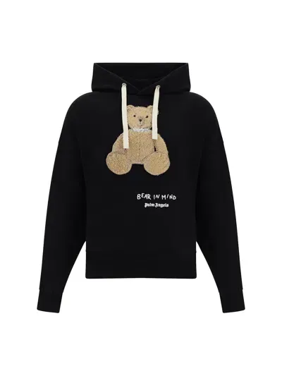 Palm Angels Bear In Mind Hoodie In Black