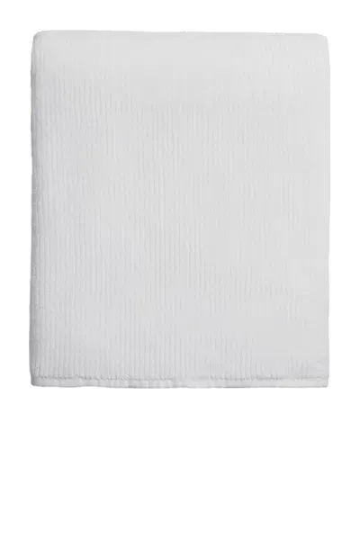 Parachute Soft Rib Washcloth In White