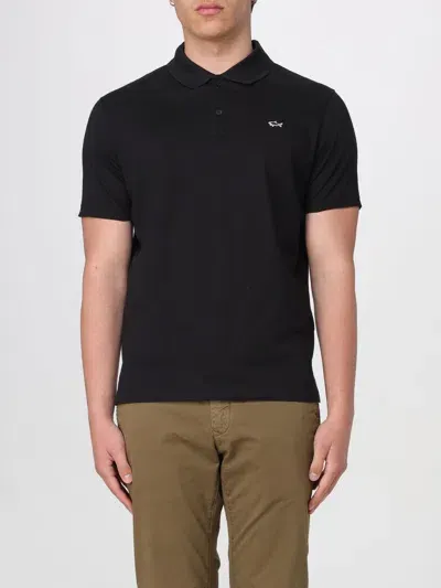 Paul & Shark Polo Shirt  Men Color Black