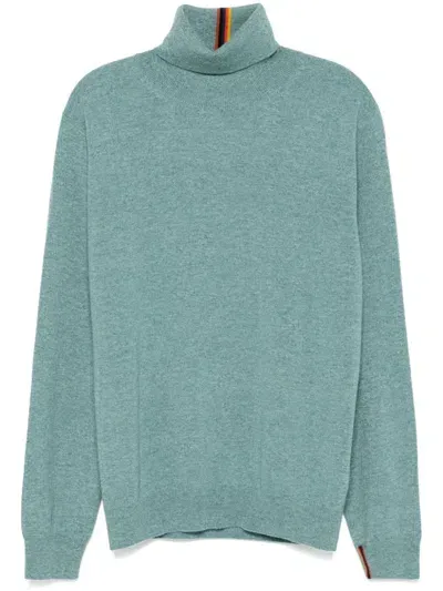 Paul Smith Cashmere Sweater In Blue