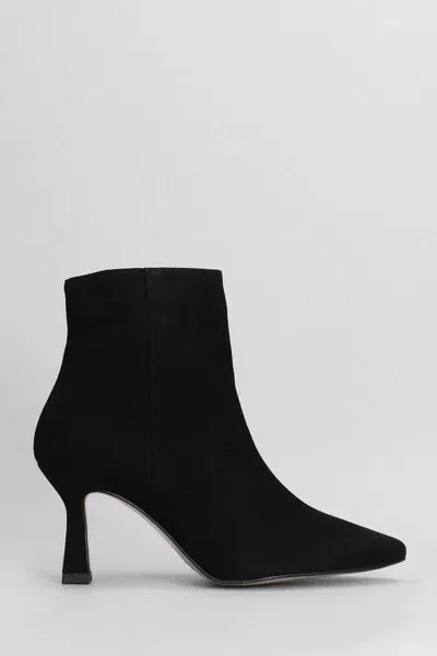 Pedro Miralles High Heels Ankle Boots In Black