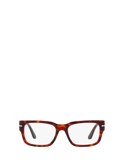 Persol Rectangle-frame Glasses In Brown