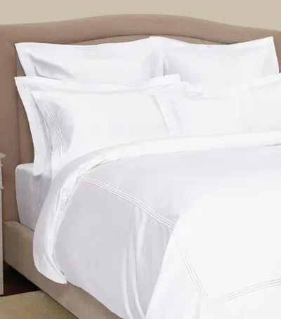 Peter Reed Lancaster Square Pillowcase In White