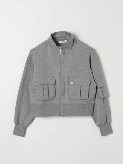 Pinko Sweater  Kids Color Grey In Grau