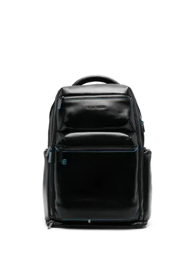 Piquadro Personalizable Backpack In Black