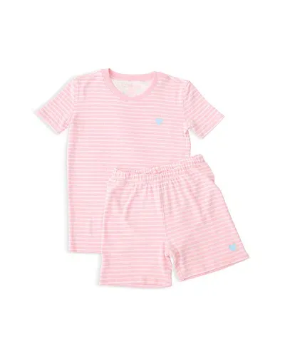 Pj Salvage Girls' Hap Day Pajama Set - Little Kid, Big Kid In Pink Cloud