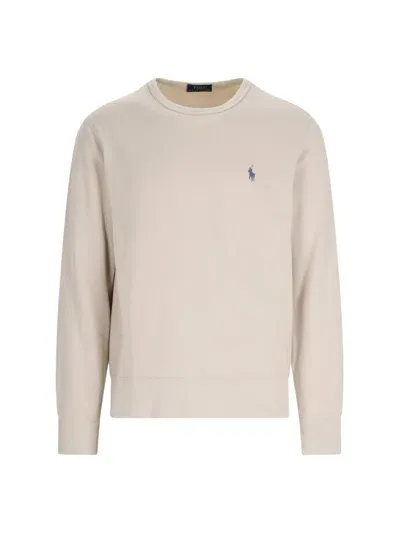 Polo Ralph Lauren Sweater In Beige