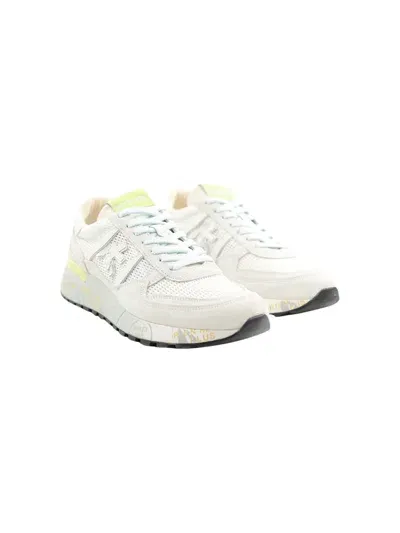 Premiata Landeck Low-top Sneakers In White