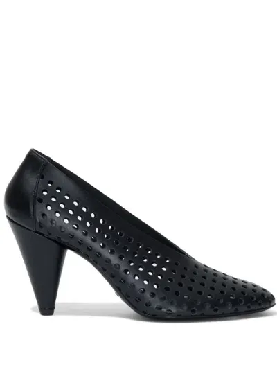 Proenza Schouler Perforated Cone Pumps 85 Mm In Black