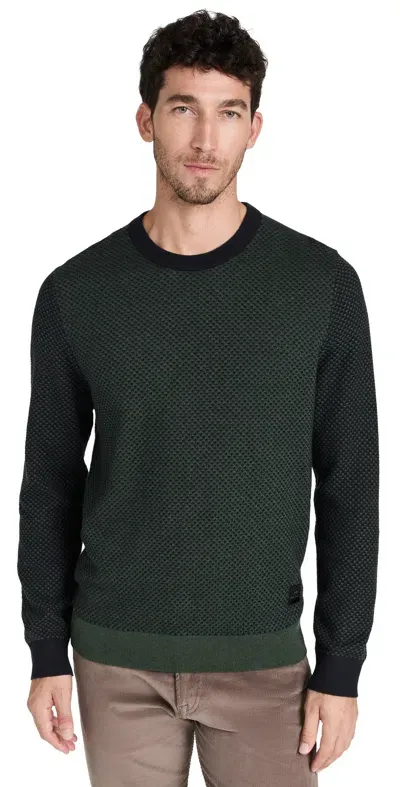 Ps By Paul Smith Sweater Crew Neck Dark Green