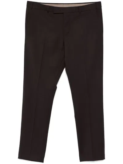 Pt Torino Edge Trousers In Beige Chiaro