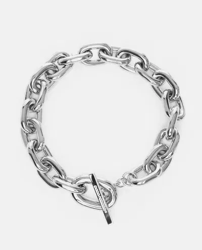 Rabanne Xk Link Necklace In Silver