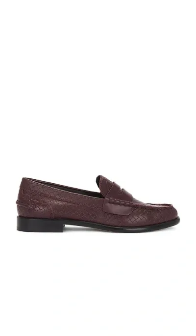 Rag & Bone Carter Loafer In Winebktw