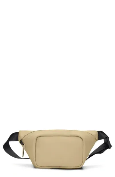 Rains Bum Mini Belt Bag - Synthetic - Beige In Sand